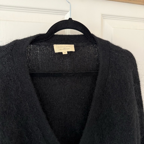 Sézane RARE Mia jumper cardigan in black medium - Picture 11 of 17